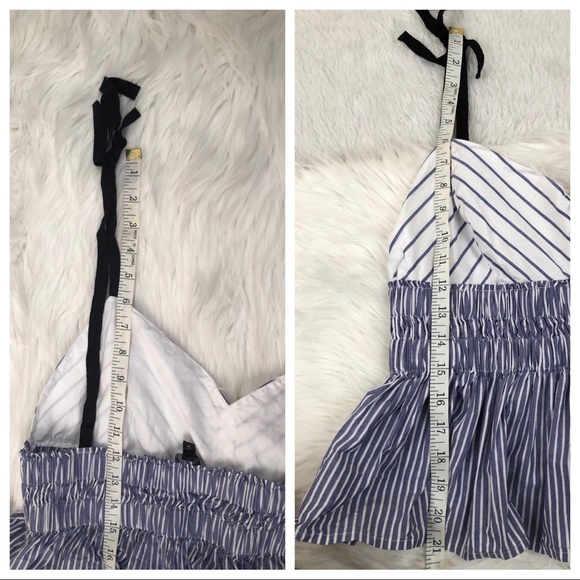 Express Ruffle striped top - Picture 3 of 8